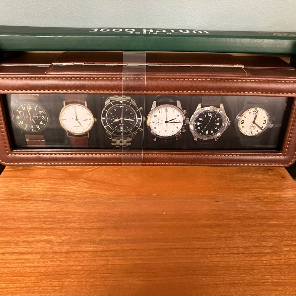 6 Piece Watch Case